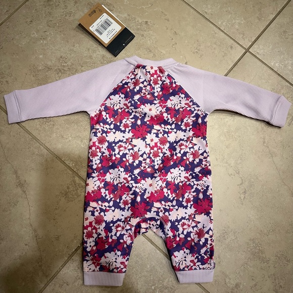 The North Face Infant Waffle One-Piece Kids Baselayer 0-3 Months - Picture 2 of 2